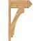 Ekena Millwork Imperial Arts & Crafts Smooth Outlooker, Western Red Cedar, 7 1/2"W x 18"D x 30"H OUT08X18X30IMP03SWR - alternate 4